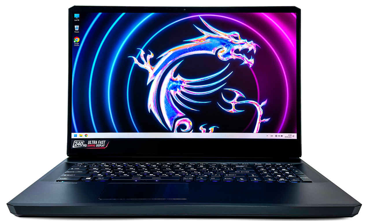 Ноутбук MSI GP76 Leopard 11UG: Core i7-11800H / RAM 32 ГБ / GeForce RTX 3070, 8 ГБ / SSD 1 ТБ / 17.3", 240 Гц
