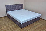 Ліжко Белла 1,60 м з матрацом, фото 3