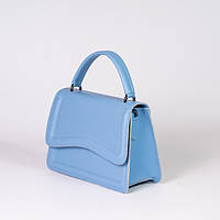 Женская сумка клатч с ремешком через плечо в 10-и цветах. Голубой