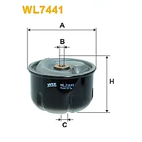 Фильтр масляный Wix Filters (WL7441) - (Ford Transit (07)Landrover Defender (90-), Discovery II)