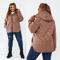 Демисезонная женская куртка мокко VM/-511