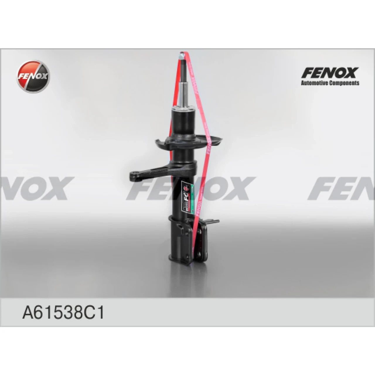 Стійка амортизатора гідравлічна передня права ВАЗ 1119 (бочк. пружиною) Fenox (A61538C1)