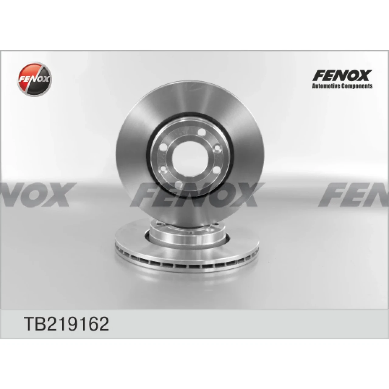 Гальмівний диск Renault/ Dacia Logan вентильований Fenox (TB219162)