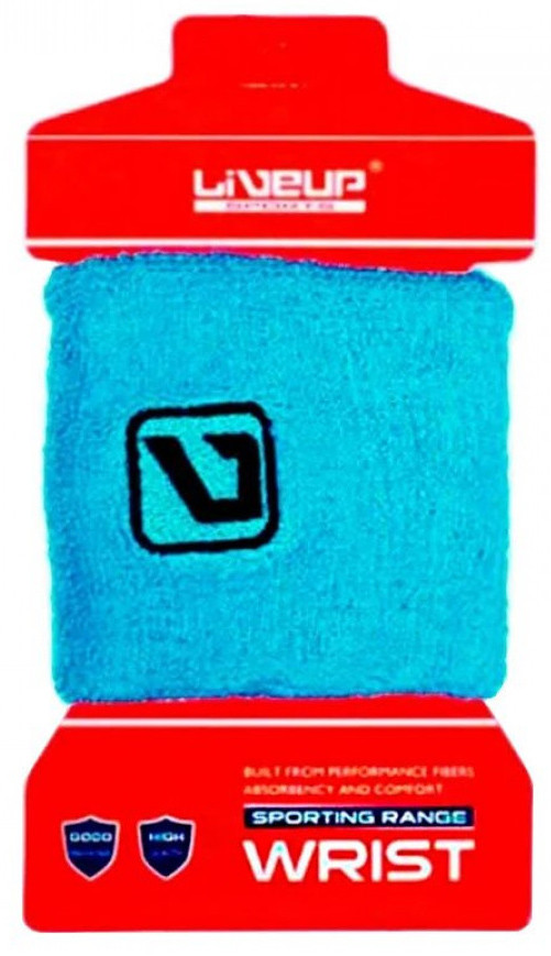 Напульсник WRIST SUPPORT блакитний Уні 8x8см, фото 1