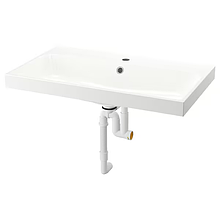 Раковина з сифоном BACKSJON IKEA 595.167.61