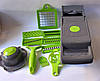 Овочерізка-подрібнювач Veggie Slicer 14 в 1 ситечко для яєць та ніж для очищення овочів, фото 5