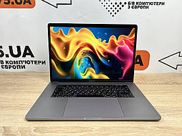 Ноутбук Apple MacBook Pro 15 2017, 15.4", Intel Core i7 3.5GHz, RAM 16ГБ, NVME 256ГБ, Radeon Pro 2ГБ, гарантія 12 міс