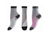 Шкарпетки жіночі 5320 срібло меланж-рожевий р.23 1пар ТМ Легка Хода