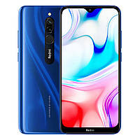 Смартфон Xiaomi Redmi 8 4/64GB Blue+чехол+защитное стекло