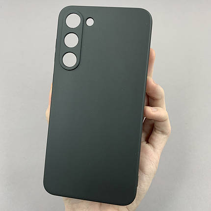Чохол для Samsung Galaxy S23 Plus чохол накладка із захистом камери на телефон самсунг с23 плюс чорний tpb, фото 1