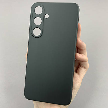 Чохол для Samsung Galaxy S24 Plus чохол накладка із захистом камери на телефон самсунг с24 плюс чорний tpb, фото 1