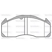 Гальмівна колодка дискова на вантажні автомобілі Woking (JSA 11333.10)