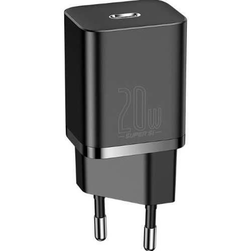 Мережевий ЗП Baseus Super Si 20W USB-C Black