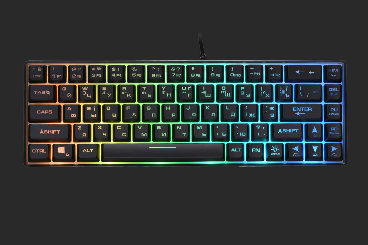 2E GAMING KEYBOARD KG345 RGB TRANSPARENT