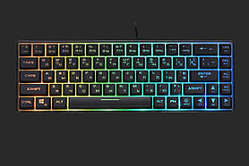 2E GAMING KEYBOARD KG345 RGB TRANSPARENT