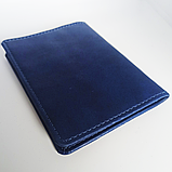 Картхолдер кишеньковий на 4 кишеньки шкірзамінник (Італія) 100*75 мм / нанесення логотипу компанії, фото 4