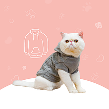 Кофти та пуловери для котів