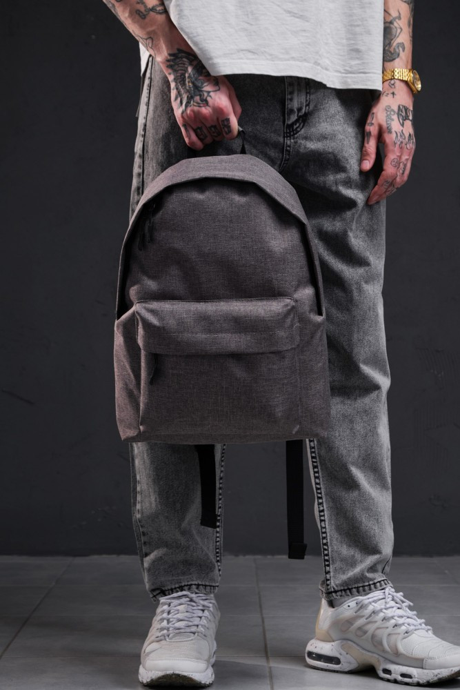 Рюкзак Without compact gray