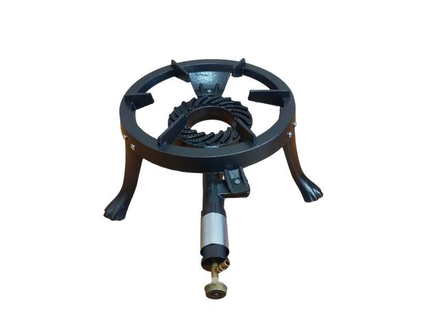 Плита газовая чугунная ANG 10 7 кВт на ножках, чугунная газовая горелка ...