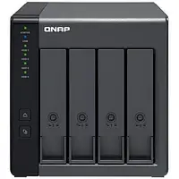 Мережеве сховище (NAS) QNAP TR-004 Black