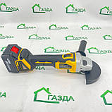 Інструмент акумуляторний УШМ AL-FA ASAGC-125BL безщітковий компактний з ергономічним дизайном., фото 5