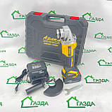 Інструмент акумуляторний УШМ AL-FA ASAGC-125BL безщітковий компактний з ергономічним дизайном., фото 8