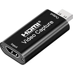 Зовнішня відеокарта відеозахоплення HDMI — USB 2.0 для стримів і запису екрану, конвертер потоко BS, код: 7386542