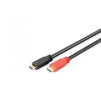 Відео-кабель Digitus AK-330118-200-S HDMI (тато) - HDMI (тато) 20m Black 4K, High speed, активный