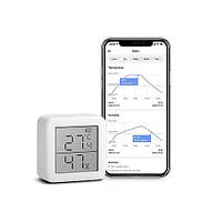 Смарт-гигрометр SwitchBot, термометр, беспроводной датчик температуры и влажности в помещении с Bluetooth