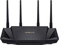 Роутер Asus RT-AX58U, Wi-Fi 6 (802.11ax), до 3000 Mb/s, 4x100/1000 Mb/s, USB3.0 x 1, IPTV/ AiСloud, поддержка