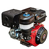 Двигун бензиновий 13,0к.с. шліцевий вал Ø25mm, ручний старт Vitals (GE 13.0-25s), фото 4