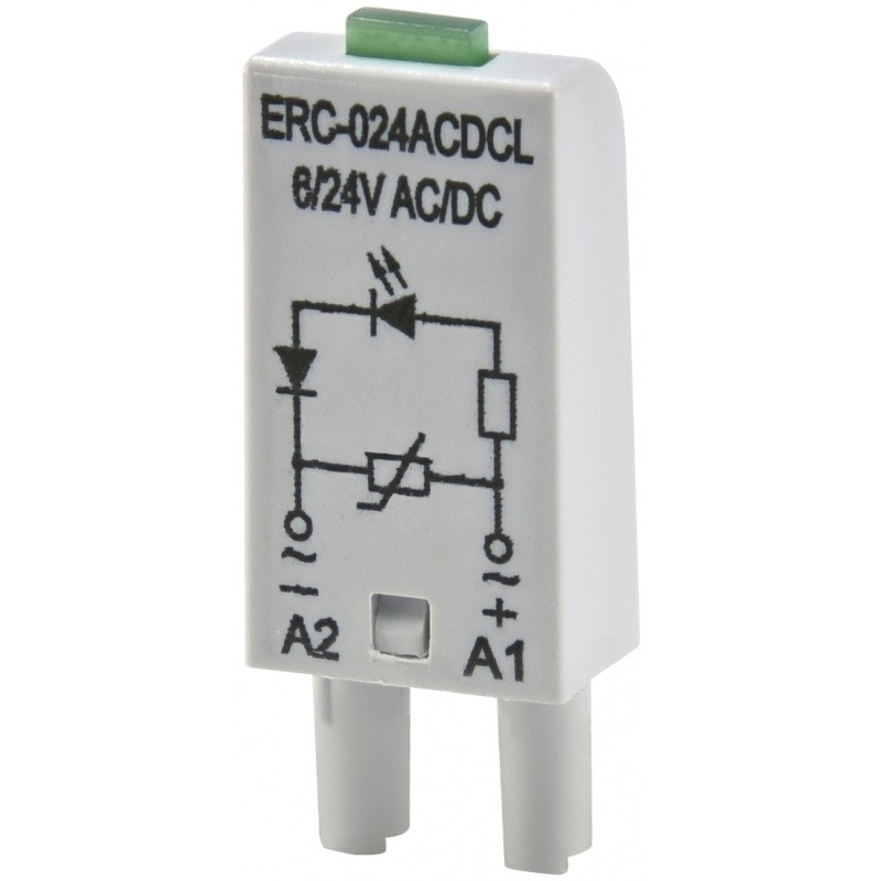 Дополнительный модуль защиты/индикации ERC-024ACDCL для MERB 002473040 ETI - фото 1 - id-p2146340040