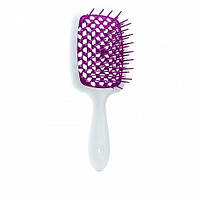Расческа для волос Janeke Superbrush белая с фиолетовым. BS, код: 8290412