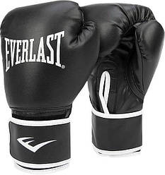 Боксерські рукавиці Everlast CORE 2 GL Чорний Уні L/XL (870251-70 L/XL)