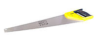 Ножовка столярная MASTERTOOL 500 мм 7TPI MAX CUT каленый зуб 3-D заточка полированная 14-2150 HR, код: 7232661