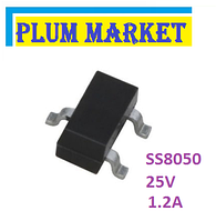 SS8050 1,2A 25V Транзистор PNP Pack SOT-23 SMD маркировка Y1