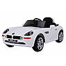 Дитячий електромобіль на акумуляторі BMW Z8 YJ1288 з пультом радіокерування для дітей 3-8 років Білий, фото 4