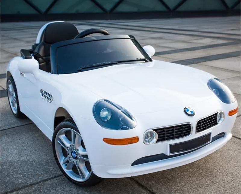 Дитячий електромобіль на акумуляторі BMW Z8 YJ1288 з пультом радіокерування для дітей 3-8 років Білий