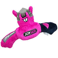 Мягкая игрушка с пищалкой для собак Joyser Squad Mini Squirrel 9 см Розовый (4897109600622) BS, код: 7937282