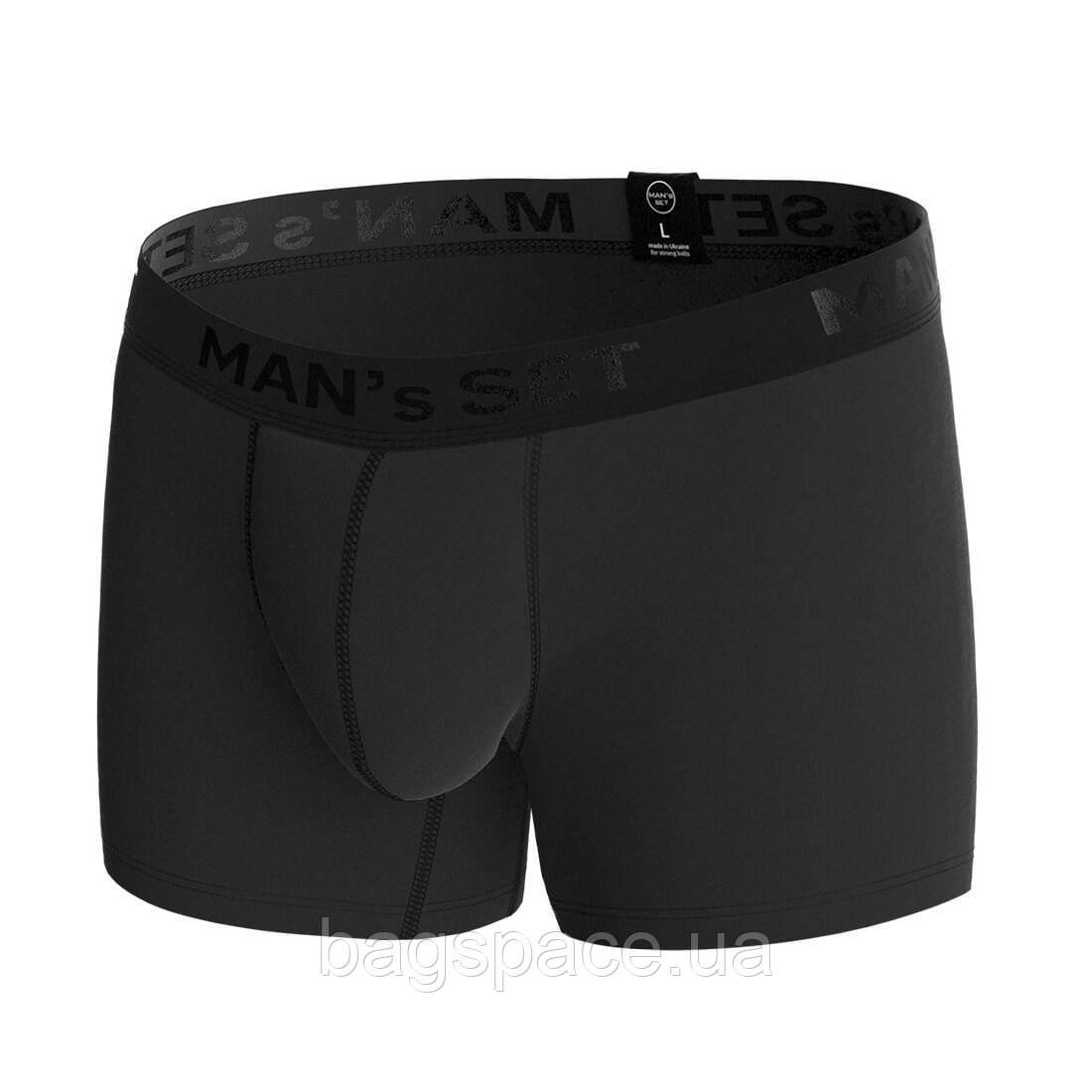 Чоловічі анатомічні боксери Intimate Black Series чорний MAN's SET XL BS, код: 7588950