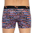 Труси-боксери Puma Logo AOP Boxer XL 2 пари black orange blue (501003001-030) BS, код: 2467409, фото 2