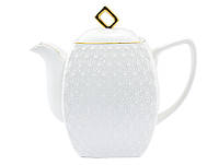 Чайник заварочный фарфоровый 900 мл Снежная Королева Interos 406618-А BS, код: 6740491