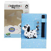 Индуктивная игрушка "Собачка" (черная) Пластик Белый Happy Cow Китай