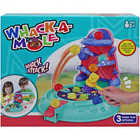 Игра 2 в 1, стучалка и катапульта "Whack-a-mole" Пластик Разноцвет MIC Китай