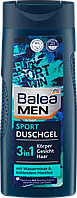 Balea Men Sport 3в1 гель для душа 300 мл