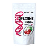 Креатин моногидрат Vansiton Creatine Monohydrate 250 g 50 servings Cherry HR, код: 7966119