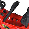 Дитяча каталка-толокар 2в1 Bambi Racer M 5728 з батьківською ручкою Червоний, фото 4