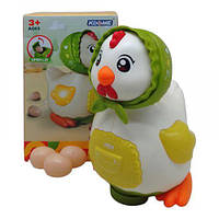 Интерактивная игрушка "Курочка" (несет яйца) Пластик Белый KOOME Китай