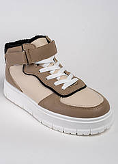 Кеди зимові високі 341116 39 (25) Fashion Бежевий, 8244499 — 637