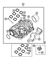 Комплект прокладок впускного колектора JEEP DODGE 68545089AA Оригінал